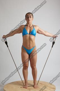 DOMINIKA EXERCISING SPREAD ARMS